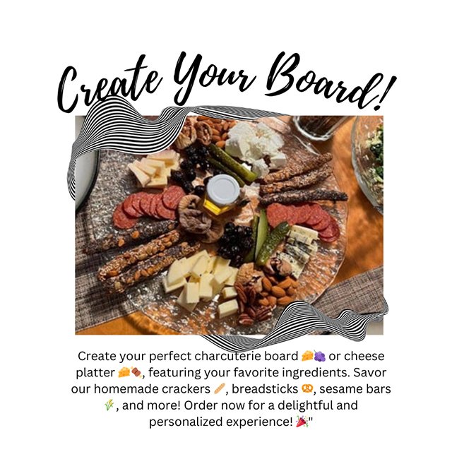 Create Your Board with Crackers